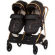 Carucior gemeni Chipolino Duo Smart 2 in 1 obsidian gold