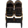 Carucior gemeni Chipolino Duo Smart 2 in 1 obsidian leaves