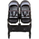 Carucior gemeni Chipolino Duo Smart 2 in 1 silver grey