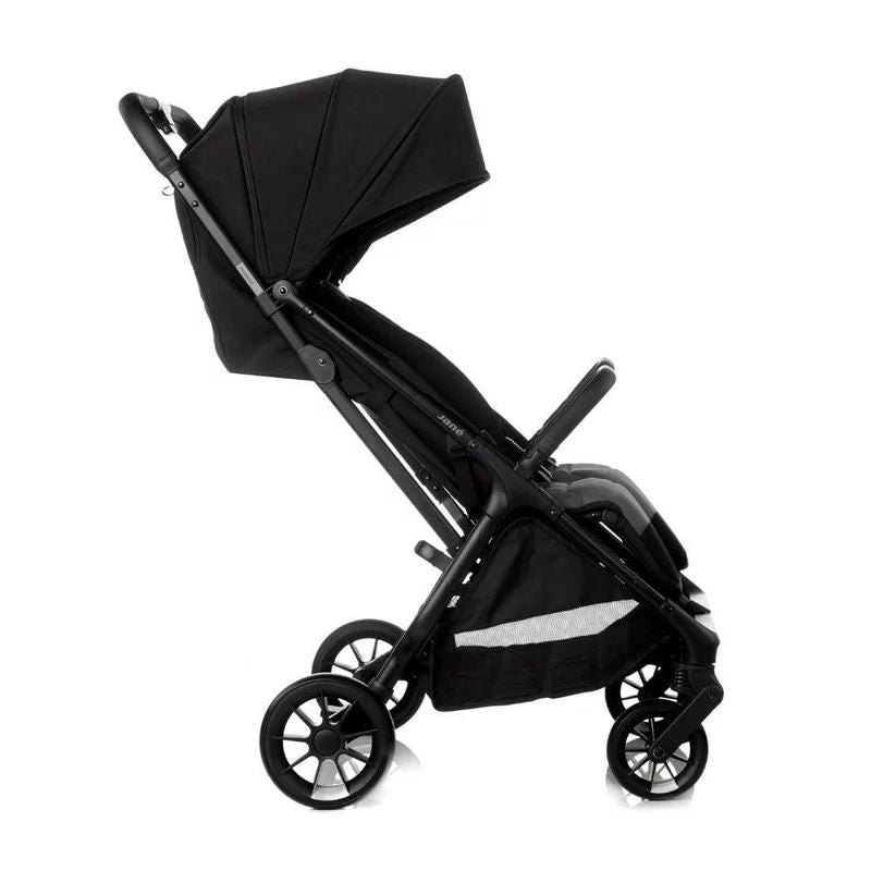 Carucior gemeni pliabil Twinside, Jane, Pliere rapida cu o mana, De la nastere pana la 22 Kg, Cu huse pentru ploaie, Spatare independente, Cu suspensii, Conform cu EN 1888-2:2018+A1:2023, Coal