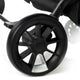 Carucior gemeni pliabil Twinside, Jane, Pliere rapida cu o mana, De la nastere pana la 22 Kg, Cu huse pentru ploaie, Spatare independente, Cu suspensii, Conform cu EN 1888-2:2018+A1:2023, Coal