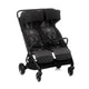 Carucior gemeni pliabil Twinside, Jane, Pliere rapida cu o mana, De la nastere pana la 22 Kg, Cu huse pentru ploaie, Spatare independente, Cu suspensii, Conform cu EN 1888-2:2018+A1:2023, Coal