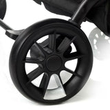 Carucior gemeni pliabil Twinside, Jane, Pliere rapida cu o mana, De la nastere pana la 22 Kg, Cu huse pentru ploaie, Spatare independente, Cu suspensii, Conform cu EN 1888-2:2018+A1:2023, Coal