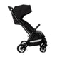 Carucior gemeni pliabil Twinside, Jane, Pliere rapida cu o mana, De la nastere pana la 22 Kg, Cu huse pentru ploaie, Spatare independente, Cu suspensii, Conform cu EN 1888-2:2018+A1:2023, Coal