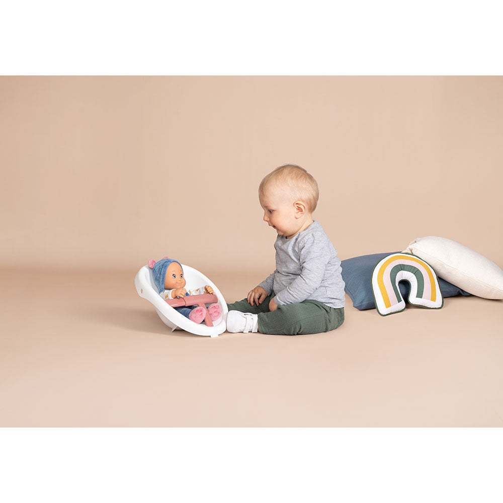 Carucior pentru papusi Smoby Baby Walker 3 in 1 cu papusa - gogobaby.ro