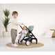 Carucior pentru papusi Smoby Maxi Cosi Twin albastru