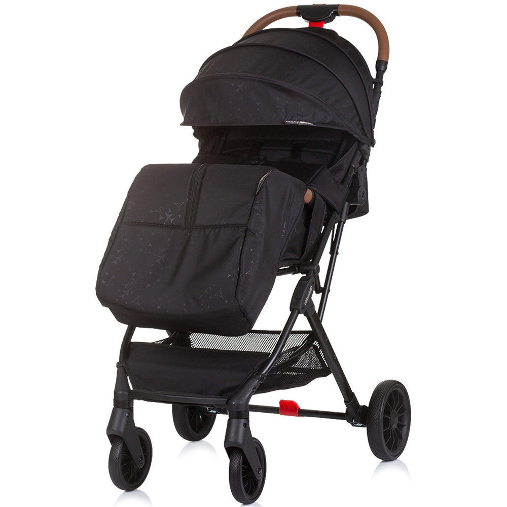 Carucior sport Chipolino Fantasy cu husa picioare blackberry - gogobaby.ro