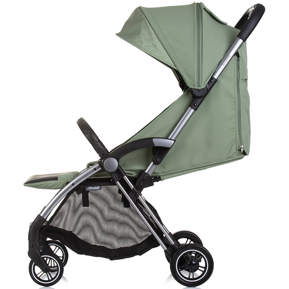 Carucior sport Chipolino Illusion basil - gogobaby.ro