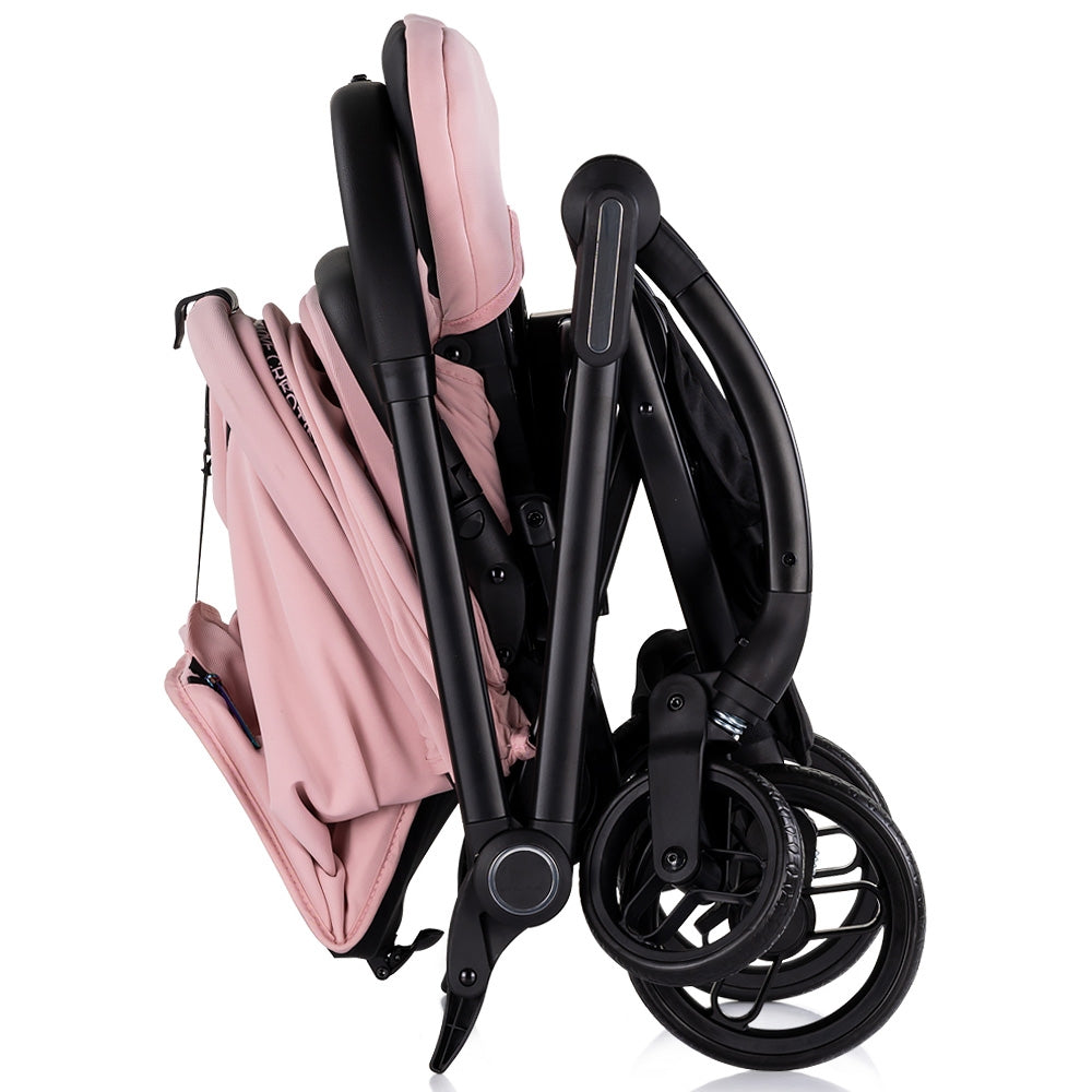 Carucior sport Chipolino Revolut cu sezut rotativ pink marshmallow - gogobaby.ro