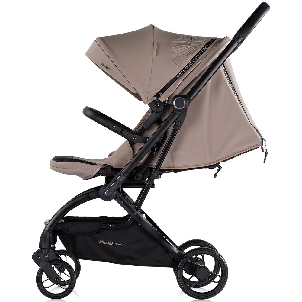 Carucior sport Chipolino Revolut cu sezut rotativ tiramisu - gogobaby.ro