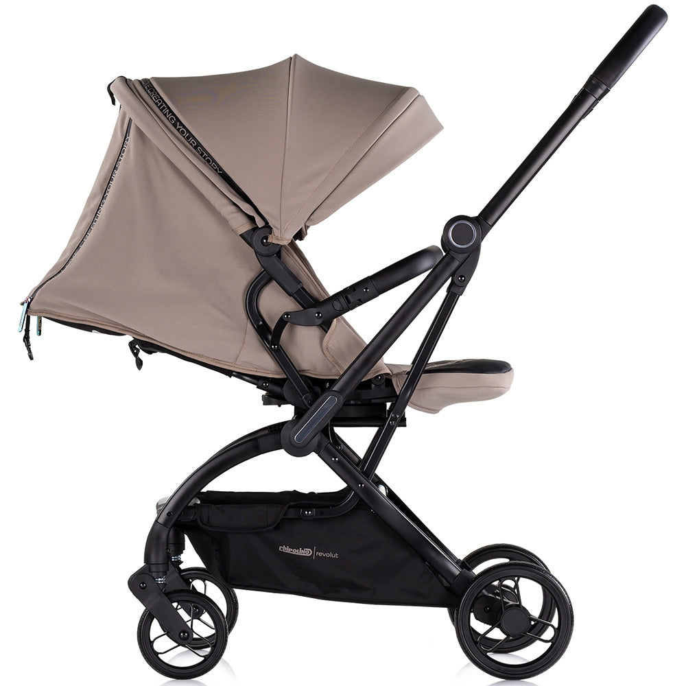 Carucior sport Chipolino Revolut cu sezut rotativ tiramisu - gogobaby.ro