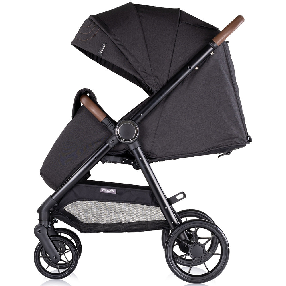 Carucior sport Chipolino Ultera cu husa picioare blackberry - gogobaby.ro
