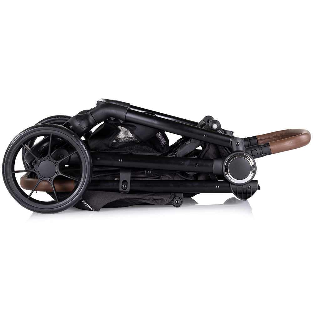 Carucior sport Chipolino Ultera cu husa picioare blackberry - gogobaby.ro