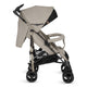 Carucior sport compact, Lionelo, Irma, Spatar ajustabil in 4 pozitii, Suport picioare reglabil, Manere rotative, Pliere tip umbrela, 6- 36 luni, Pana la 15 kg, Conform cu EN1888-1:2018, Bej