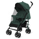 Carucior sport compact, Lionelo, Irma, Spatar ajustabil in 4 pozitii, Suport picioare reglabil, Manere rotative, Pliere tip umbrela, 6- 36 luni, Pana la 15 kg, Conform cu EN1888-1:2018, Verde smarald