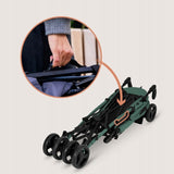Carucior sport compact, Lionelo, Irma, Spatar ajustabil in 4 pozitii, Suport picioare reglabil, Manere rotative, Pliere tip umbrela, 6- 36 luni, Pana la 15 kg, Conform cu EN1888-1:2018, Verde smarald