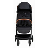 Carucior sport, FreeON, Bold, Pliabil automat, Roti cu suspensii, De la nastere pana la 22 kg, Cu spatar reglabil in 3 pozitii, Black