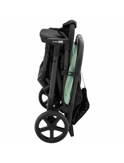 Carucior sport, FreeON, Tao, Pana la 22 Kg, 6.9 Kg, Cu maner pentru transport, Conform cu standardul european EN, Black - gogobaby.ro