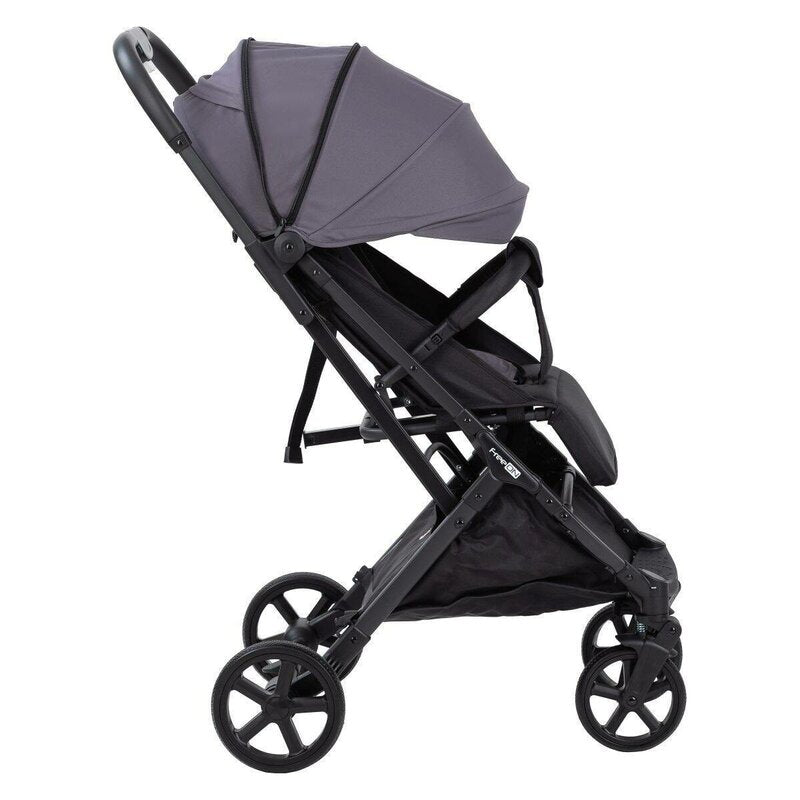 Carucior sport, FreeON, Tao, Pana la 22 Kg, 6.9 Kg, Cu maner pentru transport, Conform cu standardul european EN, Grey - gogobaby.ro