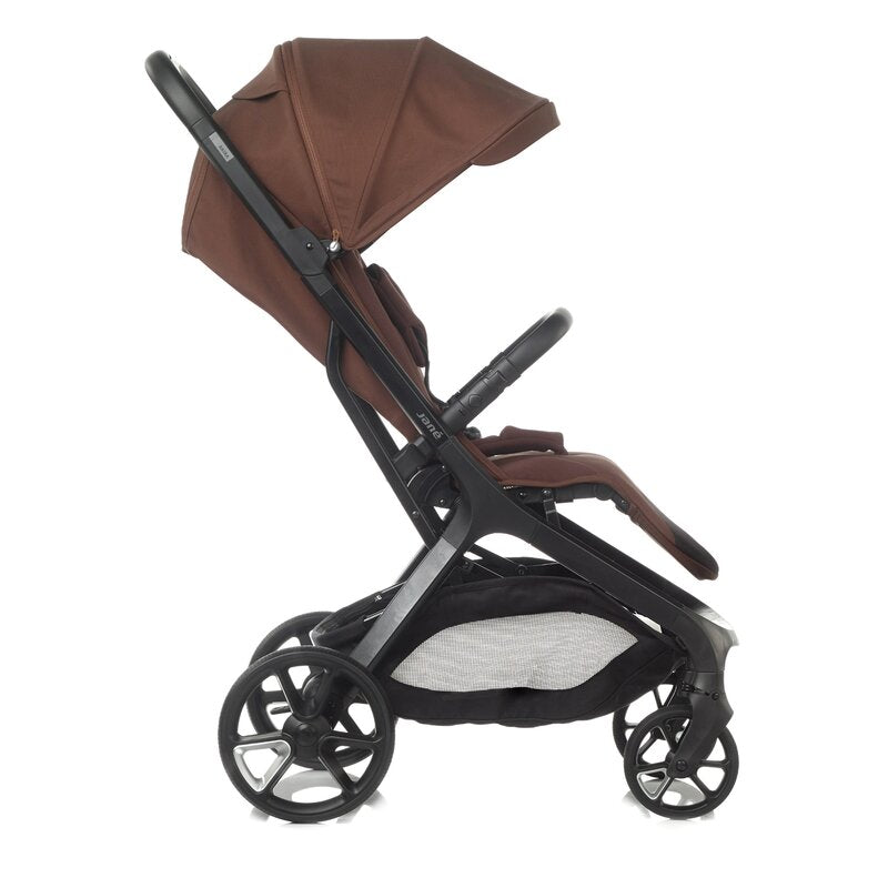 Carucior sport, Jane, Akira, Pliabil automat, Tehnologie inovatoare One-Hand Folding, 0 - 22 kg, Din aluminiu, Capotina impermeabila UPF 50+, Husa ploaie, Conform cu EN 1888-1:2018+A1:2022, Argile