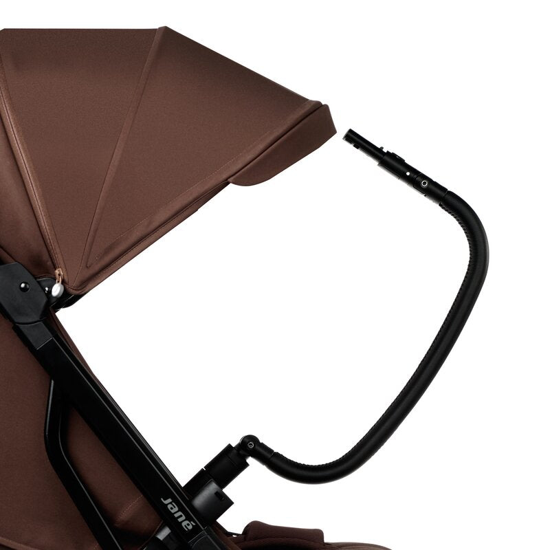 Carucior sport, Jane, Akira, Pliabil automat, Tehnologie inovatoare One-Hand Folding, 0 - 22 kg, Din aluminiu, Capotina impermeabila UPF 50+, Husa ploaie, Conform cu EN 1888-1:2018+A1:2022, Argile
