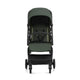 Carucior sport, Jane, Clap 3, Sistem compact de pliere, Cadru din aluminium, De la nastere pana la 26Kg, Conform cu standardul european EN 1888-2:2018+A1:2023, Botanic