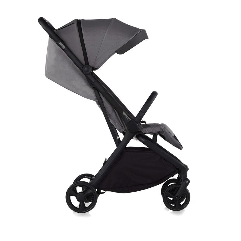 Carucior sport, Jane, Clap, Sistem compact de pliere care permite transportul caruciorului la bordul aeronavei, Cadru din aluminium, De la nastere pana la 26Kg, Conform cu standardul european EN 1888-2:2018+A1:2023, Coal - gogobaby.ro