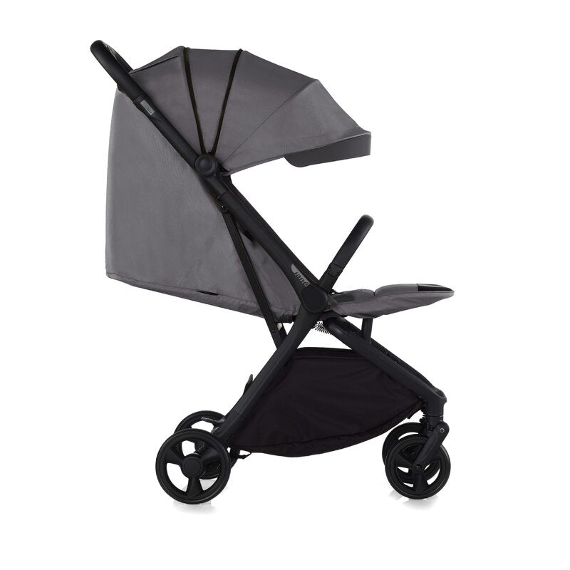 Carucior sport, Jane, Clap, Sistem compact de pliere care permite transportul caruciorului la bordul aeronavei, Cadru din aluminium, De la nastere pana la 26Kg, Conform cu standardul european EN 1888-2:2018+A1:2023, Coal - gogobaby.ro