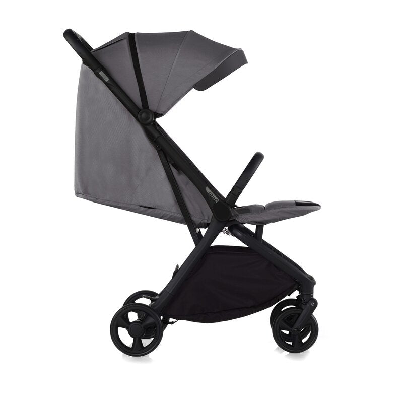 Carucior sport, Jane, Clap, Sistem compact de pliere care permite transportul caruciorului la bordul aeronavei, Cadru din aluminium, De la nastere pana la 26Kg, Conform cu standardul european EN 1888-2:2018+A1:2023, Coal - gogobaby.ro