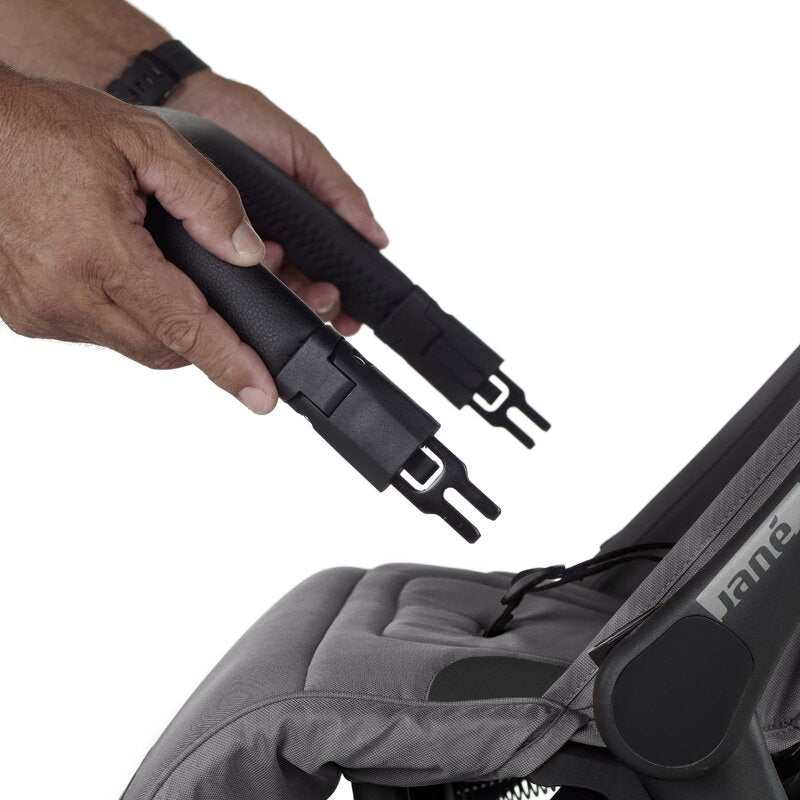 Carucior sport, Jane, Clap, Sistem compact de pliere care permite transportul caruciorului la bordul aeronavei, Cadru din aluminium, De la nastere pana la 26Kg, Conform cu standardul european EN 1888-2:2018+A1:2023, Coal - gogobaby.ro