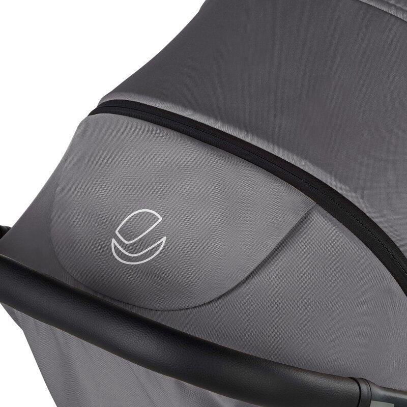 Carucior sport, Jane, Clap, Sistem compact de pliere care permite transportul caruciorului la bordul aeronavei, Cadru din aluminium, De la nastere pana la 26Kg, Conform cu standardul european EN 1888-2:2018+A1:2023, Coal - gogobaby.ro
