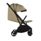 Carucior sport, Jane, Clap, Sistem compact de pliere care permite transportul caruciorului la bordul aeronavei, Cadru din aluminium, De la nastere pana la 26Kg, Conform cu standardul european EN 1888-2:2018+A1:2023, Desert
