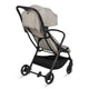 Carucior sport, Lionelo, Agia, 7.3 kg, Ultracompact, Pliere rapida cu o mana, Suport pentru biberon inclus, Sezutul lat si confortabil, 6-48 luni, Sustine 22 kg, Bej
