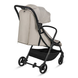Carucior sport, Lionelo, Agia, 7.3 kg, Ultracompact, Pliere rapida cu o mana, Suport pentru biberon inclus, Sezutul lat si confortabil, 6-48 luni, Sustine 22 kg, Bej