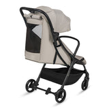 Carucior sport, Lionelo, Agia, 7.3 kg, Ultracompact, Pliere rapida cu o mana, Suport pentru biberon inclus, Sezutul lat si confortabil, 6-48 luni, Sustine 22 kg, Bej