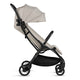 Carucior sport, Lionelo, Agia, 7.3 kg, Ultracompact, Pliere rapida cu o mana, Suport pentru biberon inclus, Sezutul lat si confortabil, 6-48 luni, Sustine 22 kg, Bej