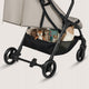 Carucior sport, Lionelo, Agia, 7.3 kg, Ultracompact, Pliere rapida cu o mana, Suport pentru biberon inclus, Sezutul lat si confortabil, 6-48 luni, Sustine 22 kg, Bej