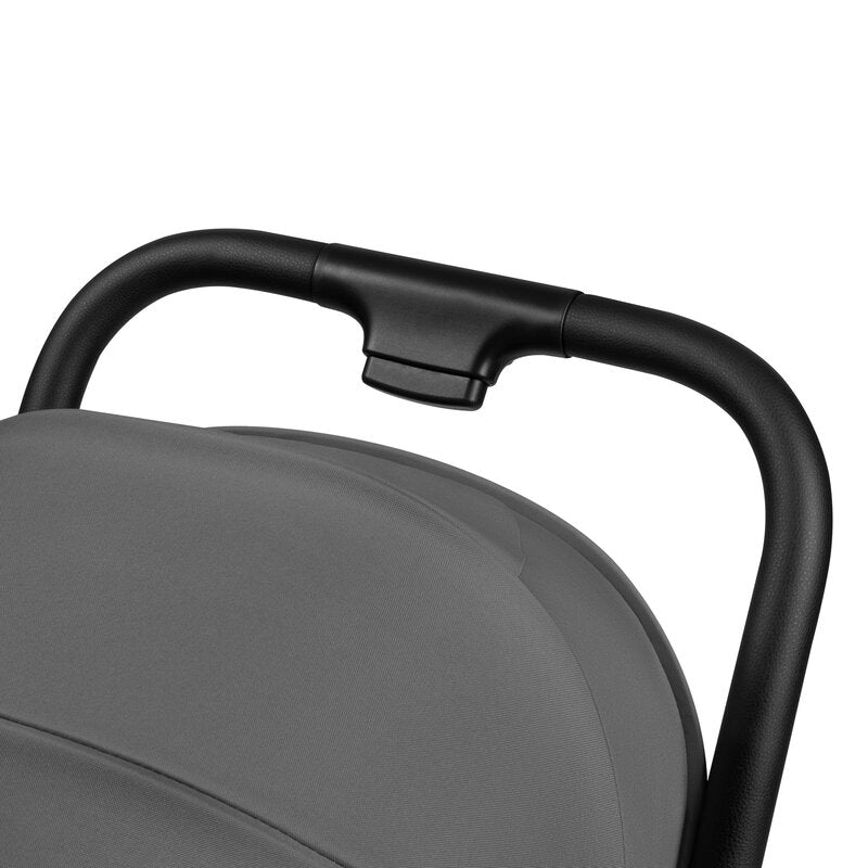 Carucior sport, Lionelo, Agia, 7.3 kg, Ultracompact, Pliere rapida cu o mana, Suport pentru biberon inclus, Sezutul lat si confortabil, 6-48 luni, Sustine 22 kg, Gri