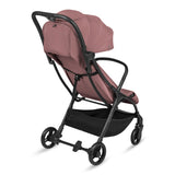 Carucior sport, Lionelo, Agia, 7.3 kg, Ultracompact, Pliere rapida cu o mana, Suport pentru biberon inclus, Sezutul lat si confortabil, 6-48 luni, Sustine 22 kg, Roz