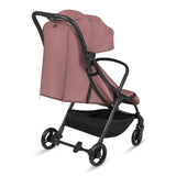 Carucior sport, Lionelo, Agia, 7.3 kg, Ultracompact, Pliere rapida cu o mana, Suport pentru biberon inclus, Sezutul lat si confortabil, 6-48 luni, Sustine 22 kg, Roz