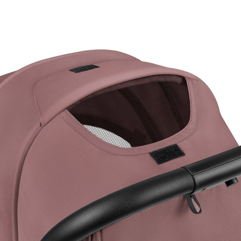 Carucior sport, Lionelo, Agia, 7.3 kg, Ultracompact, Pliere rapida cu o mana, Suport pentru biberon inclus, Sezutul lat si confortabil, 6-48 luni, Sustine 22 kg, Roz