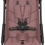 Carucior sport, Lionelo, Agia, 7.3 kg, Ultracompact, Pliere rapida cu o mana, Suport pentru biberon inclus, Sezutul lat si confortabil, 6-48 luni, Sustine 22 kg, Roz