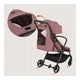 Carucior sport, Lionelo, Agia, 7.3 kg, Ultracompact, Pliere rapida cu o mana, Suport pentru biberon inclus, Sezutul lat si confortabil, 6-48 luni, Sustine 22 kg, Roz