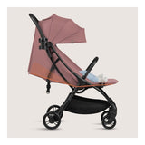 Carucior sport, Lionelo, Agia, 7.3 kg, Ultracompact, Pliere rapida cu o mana, Suport pentru biberon inclus, Sezutul lat si confortabil, 6-48 luni, Sustine 22 kg, Roz