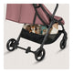 Carucior sport, Lionelo, Agia, 7.3 kg, Ultracompact, Pliere rapida cu o mana, Suport pentru biberon inclus, Sezutul lat si confortabil, 6-48 luni, Sustine 22 kg, Roz