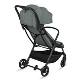 Carucior sport, Lionelo, Agia, 7.3 kg, Ultracompact, Pliere rapida cu o mana, Suport pentru biberon inclus, Sezutul lat si confortabil, 6-48 luni, Sustine 22 kg, Verde