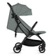 Carucior sport, Lionelo, Agia, 7.3 kg, Ultracompact, Pliere rapida cu o mana, Suport pentru biberon inclus, Sezutul lat si confortabil, 6-48 luni, Sustine 22 kg, Verde