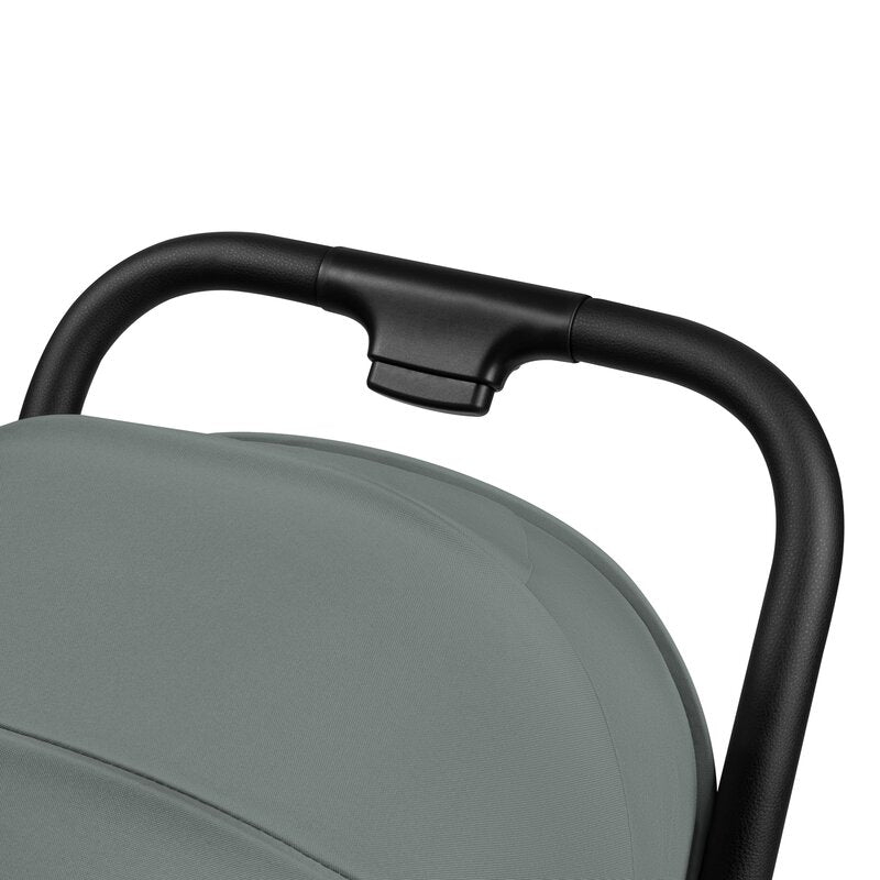 Carucior sport, Lionelo, Agia, 7.3 kg, Ultracompact, Pliere rapida cu o mana, Suport pentru biberon inclus, Sezutul lat si confortabil, 6-48 luni, Sustine 22 kg, Verde