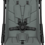 Carucior sport, Lionelo, Agia, 7.3 kg, Ultracompact, Pliere rapida cu o mana, Suport pentru biberon inclus, Sezutul lat si confortabil, 6-48 luni, Sustine 22 kg, Verde