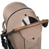 Carucior sport, Lionelo, Annet Plus, De la nastere, Cu accesorii si capotina XXL reglabila, 0 - 22 Kg, Conform cu standardele europene de securitate EN1888-1 si EN1888-2, Bej